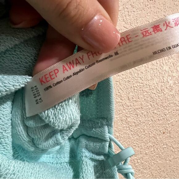 Free People FP Movement cinched shorts in blue clear skies XS NEW - Picture 7 of 8